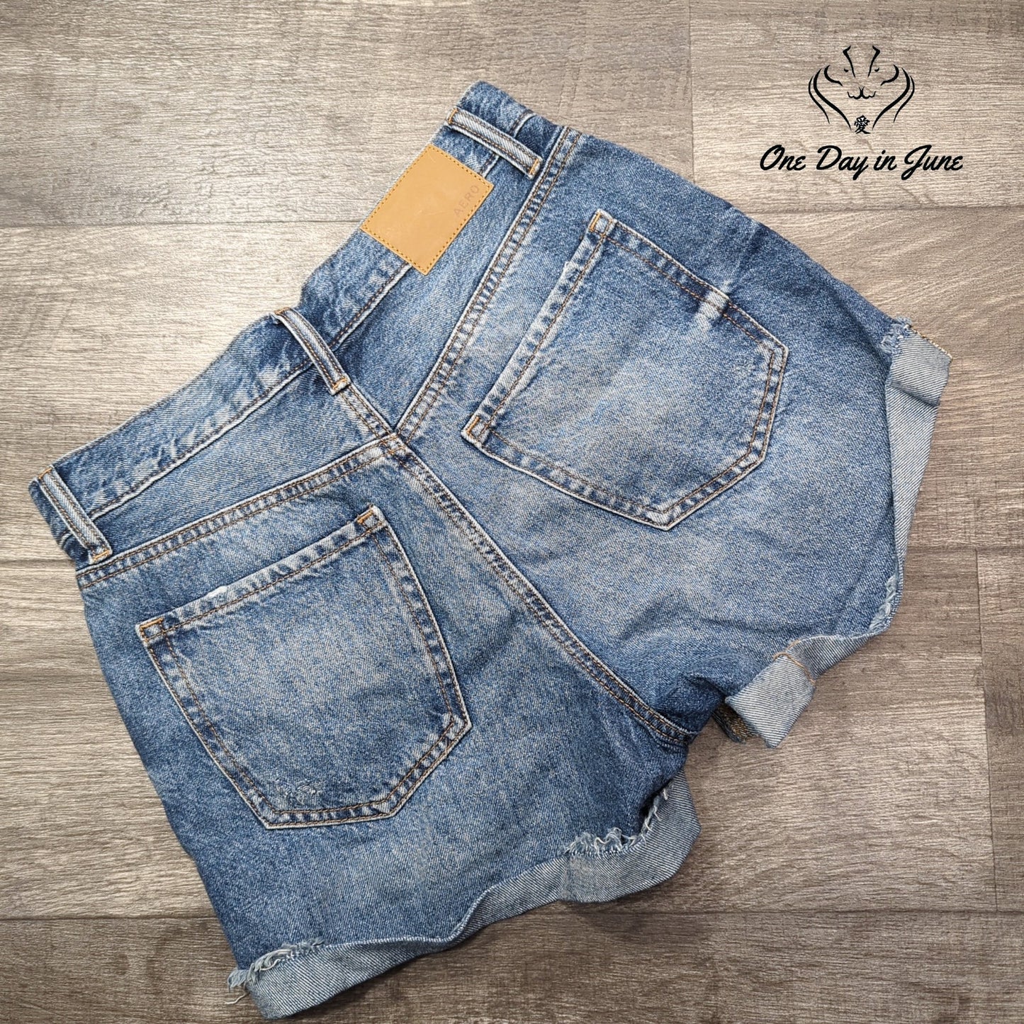Aeropostale Denim Shorts Size 6