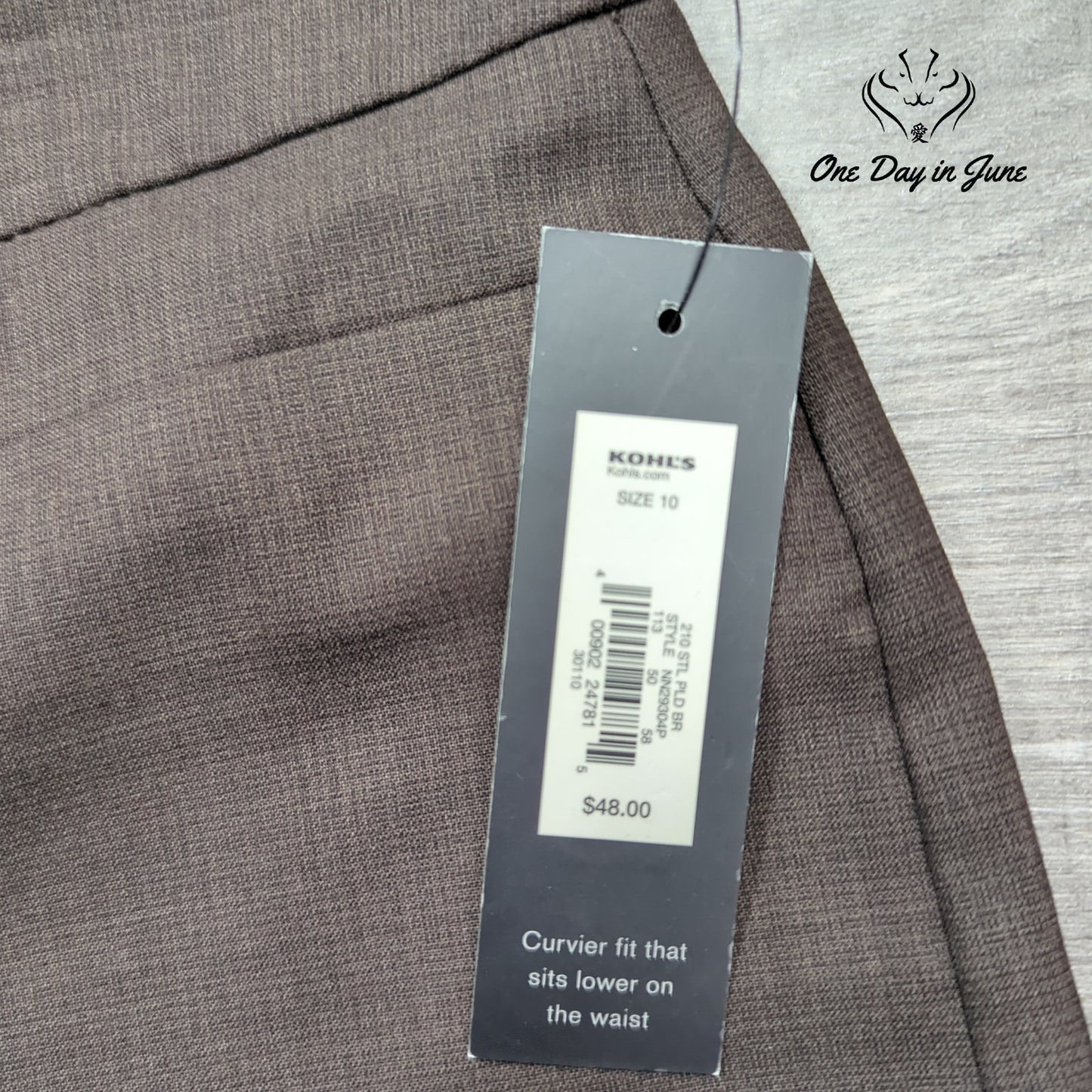 Apt. 9 Ava Fit Dress Pants Size 10