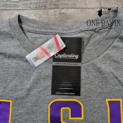 Captivating LSU T Shirt Size XL
