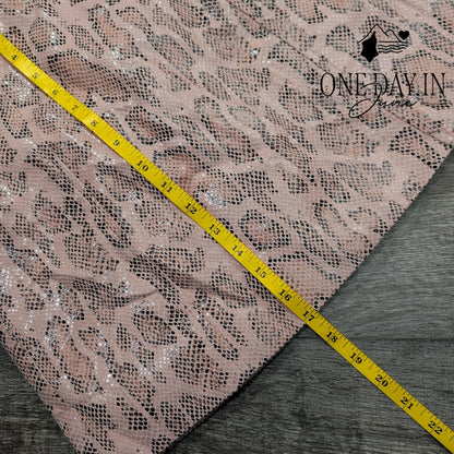Fate Snake Skin Print Mini SKirt Size M