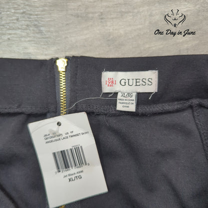 Guess Angelique Lace Twinset Skirt Size XL