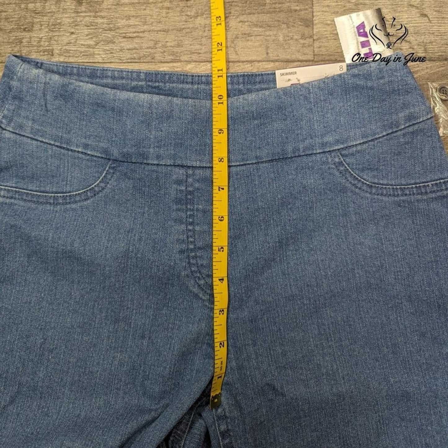 Alia Skimmer Capri Jeans Size 8