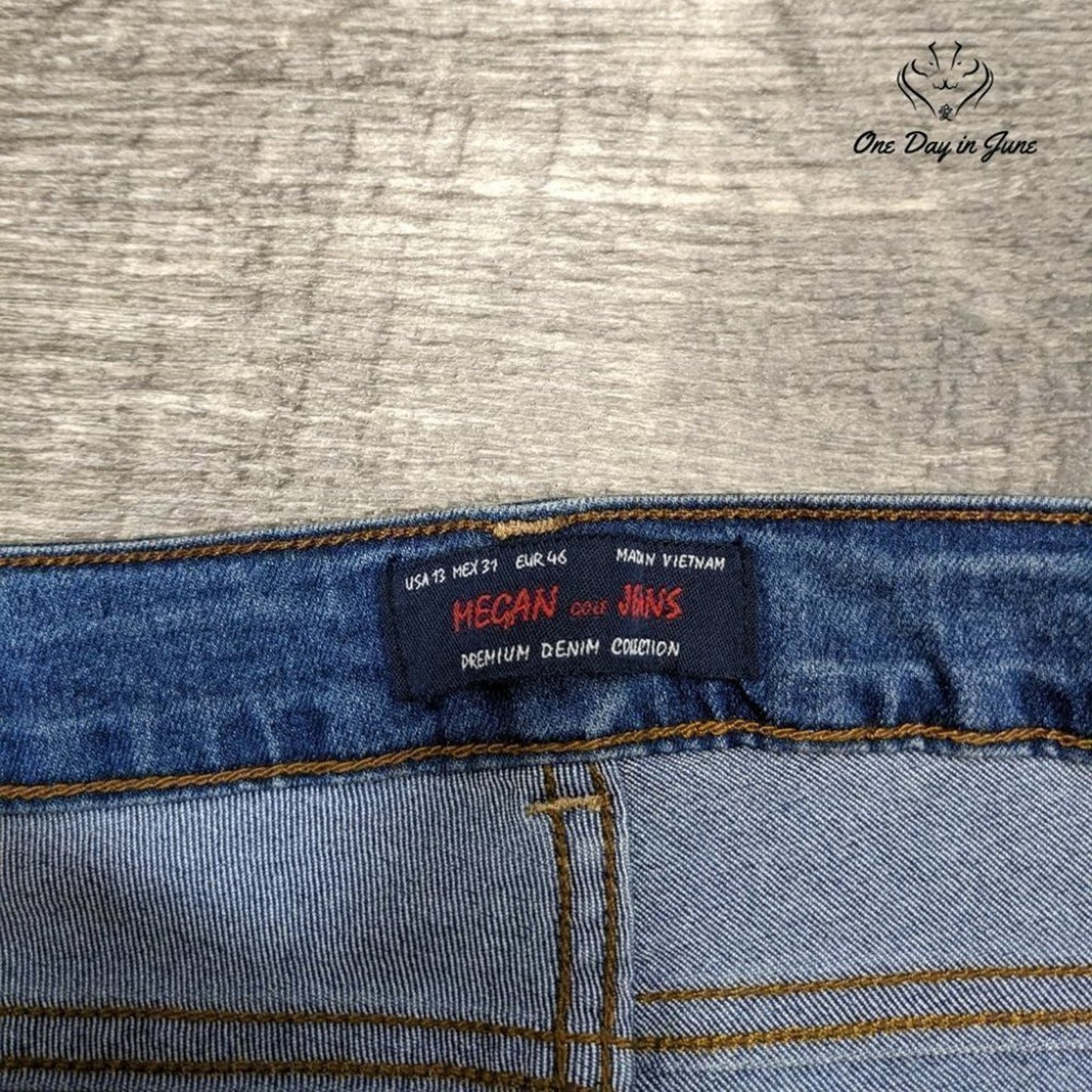 Megan Jeans Juniors Straight Leg Jeans Size 13