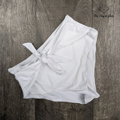 Shekini Tie Knot High Waist Bikini Bottom Size S