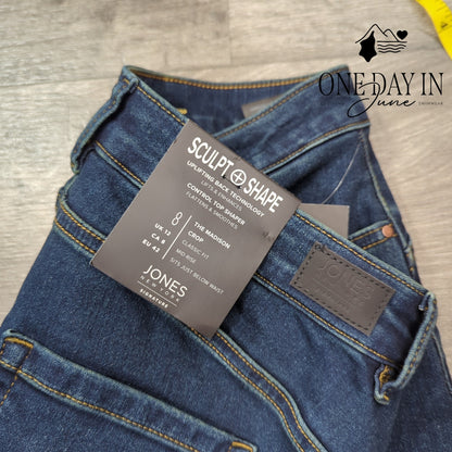 Jones New York The Madison Crop Jeans Size 8