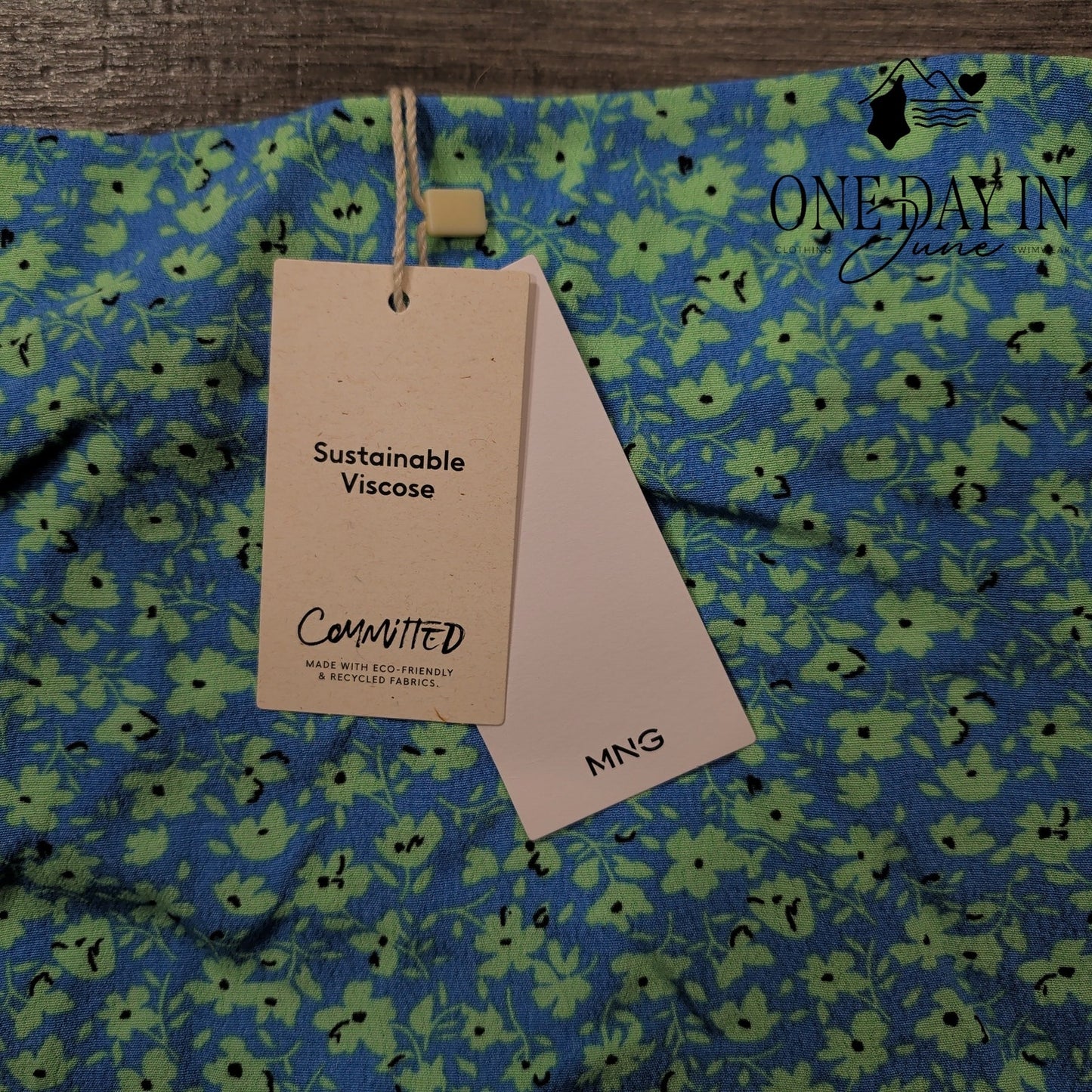 MNG Floral Mini Skirt Size S