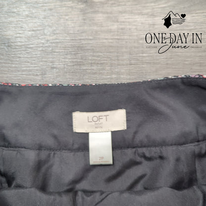 Loft Petite Mini Skirt Size 2P