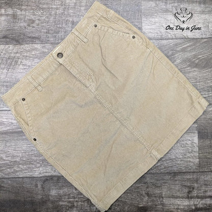 G.H. Bass Corduroy Mini Skirt Size 6