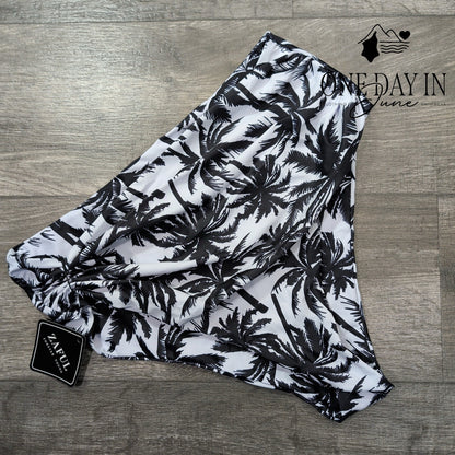 Zaful High Waist Tropical Bikini Bottom Size 2XL