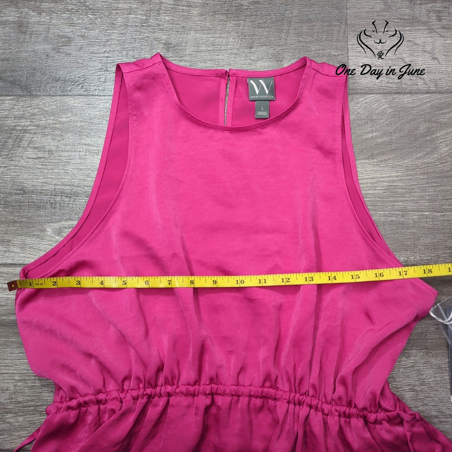 Worthington Sleeveless Top Size L