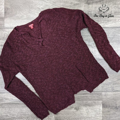 Guess Long Sleeve Knit Sweater Size M