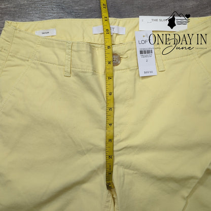 Loft The Slim Crop Jeans Size 2
