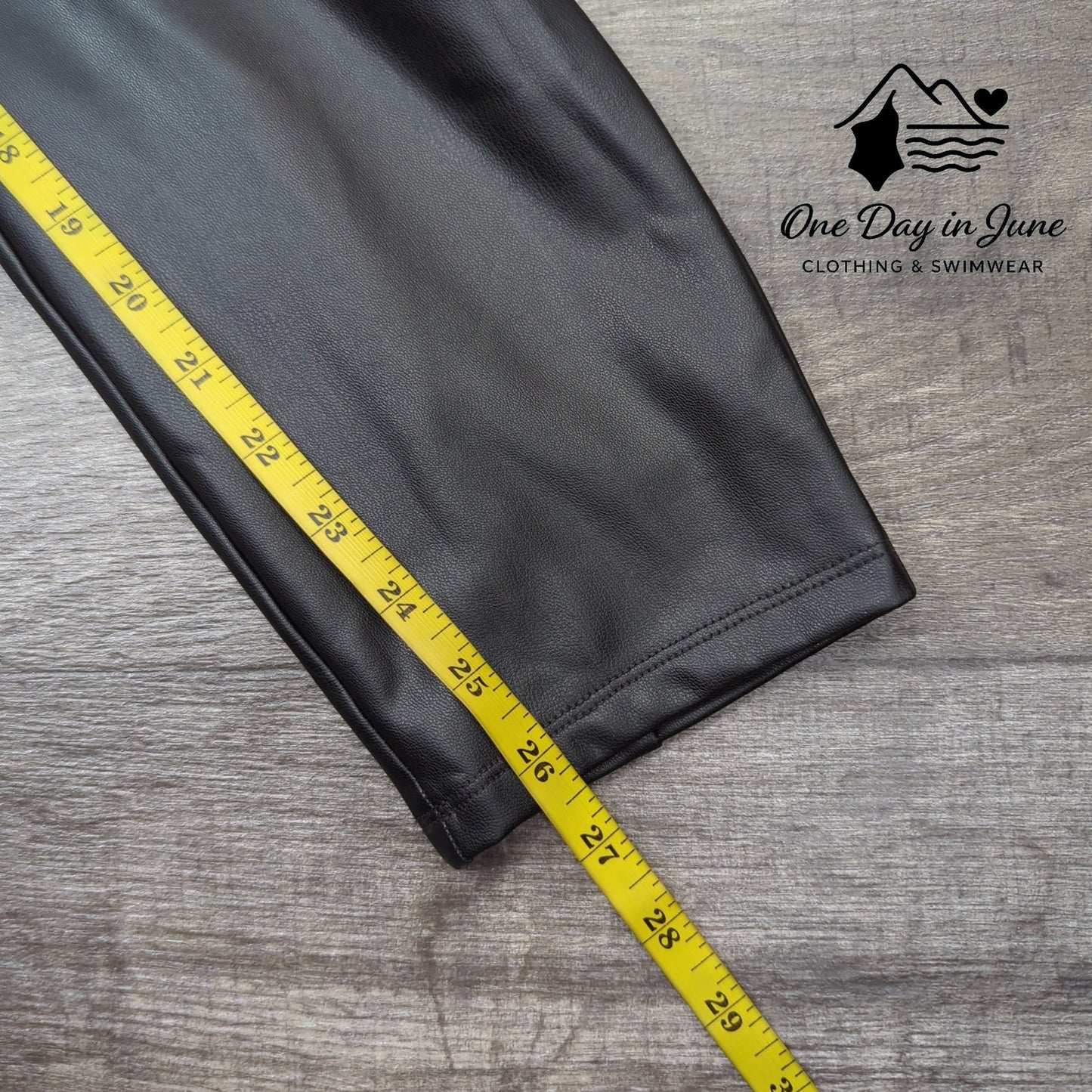 Loft Faux Leather Ankle Pants Size XL