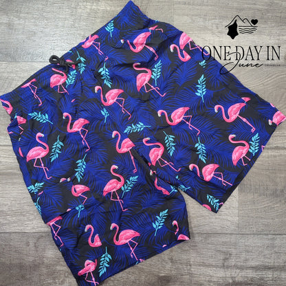 Brisira Flamingo Boardshorts Size 32