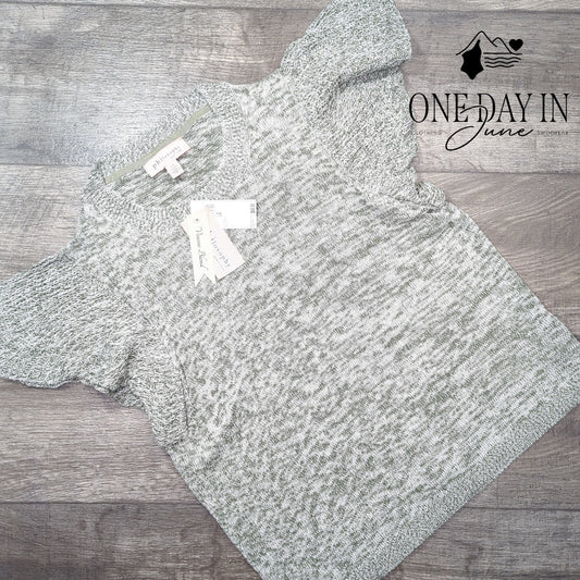 Philosophy Cap Sleeve Sweater Size L