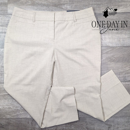 Apt. 9 Curvy Straight Leg Capri Pants Size 16