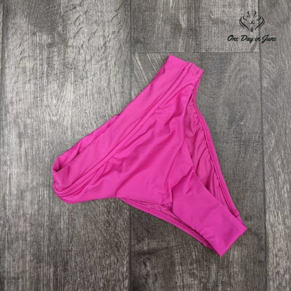 Seafolly Active Hi Rise Bikini Bottom Swimsuit Size 4