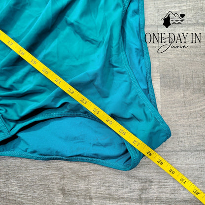 Aqua Eve Retro One Piece Swimsuit Size L