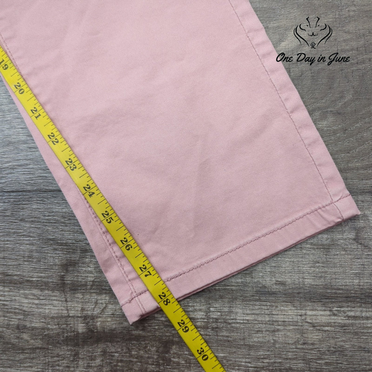 Pilcro Anthropologie Straight Leg Utility Jeans Pink NWT Size 34 (18)