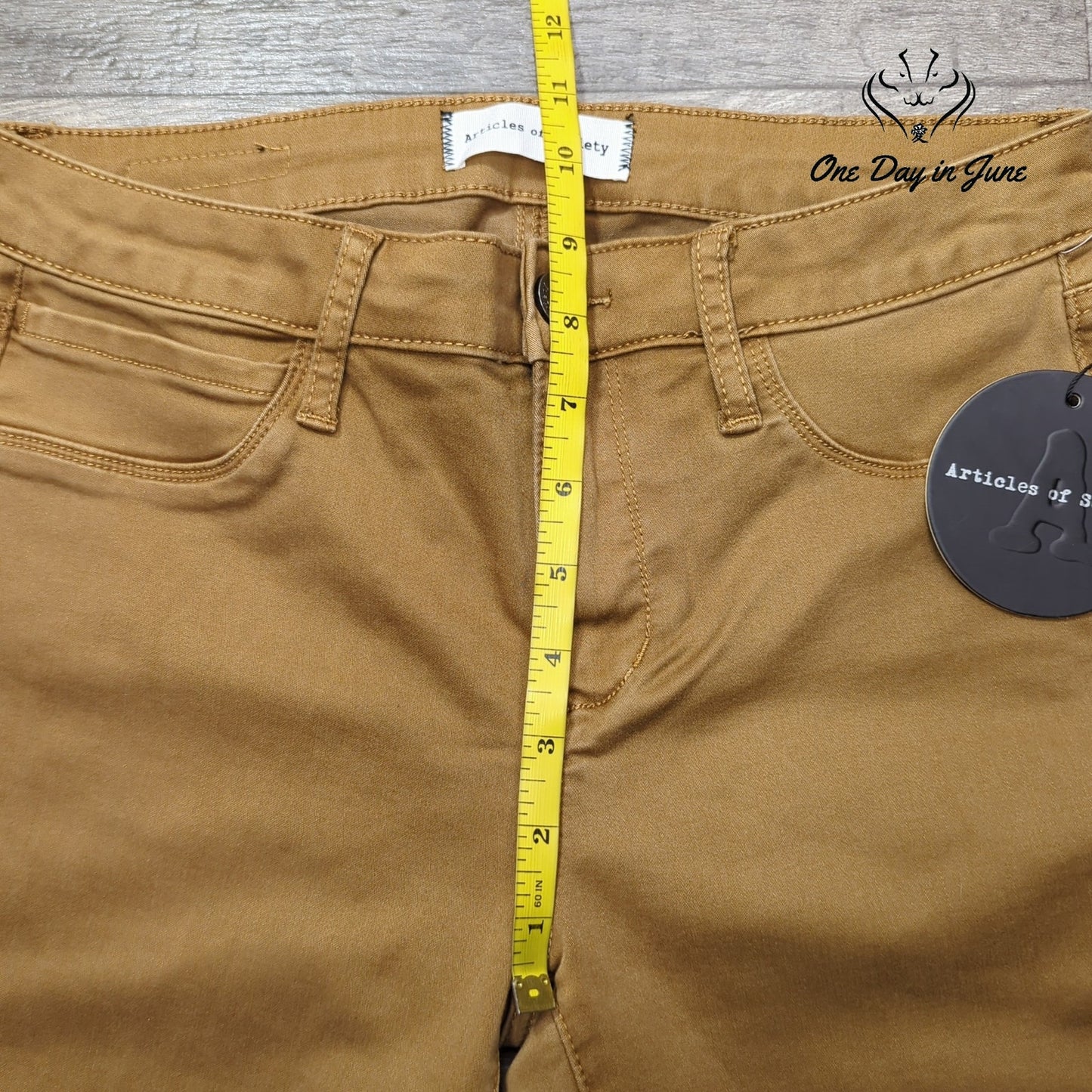 Articles of Society Mid Rise Ankle Skinny Jeans Size 27 (4)