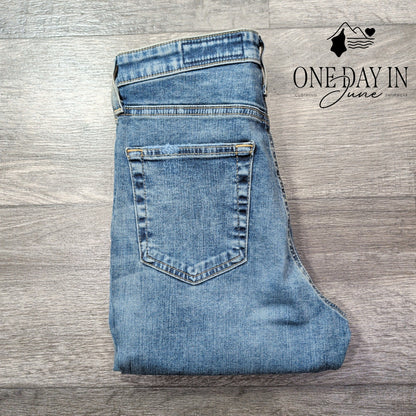 AG Adriano Goldschmied The Sophia High Rise Skinny Jeans Blue NWT Size 4 (27)
