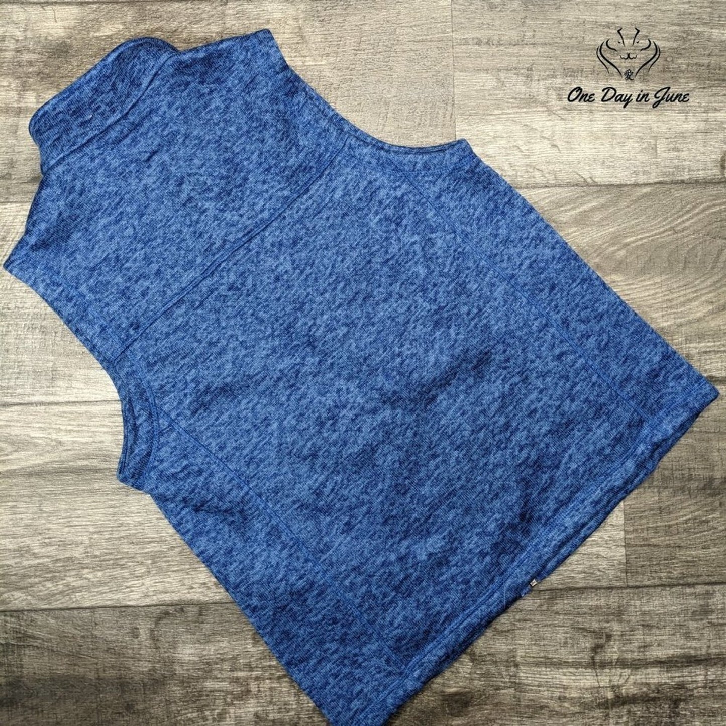 Lands' End Zip Front Pocketed Vest Size S