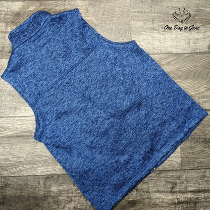 Lands' End Zip Front Pocketed Vest Size S