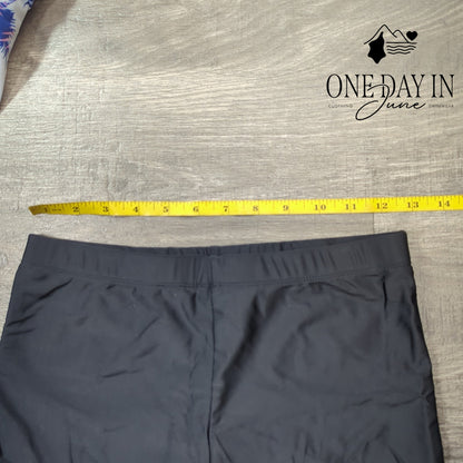 Aleumdr Boyshort Tankini Swimsuit Size S