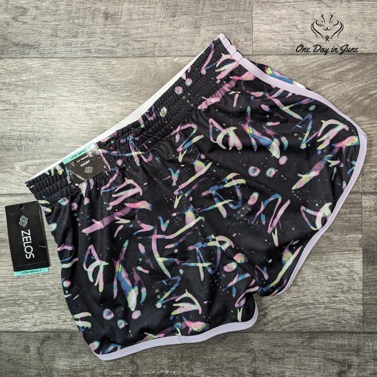 Zelos Low Impact Moisture Wicking Shorts Size S