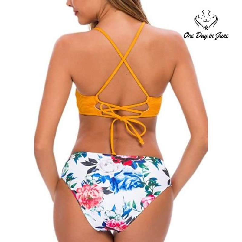 Tempotrek Floral Bikini Swimsuit Size S