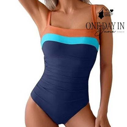 Eomenie Tie Back One Piece Swimsuit Size XL