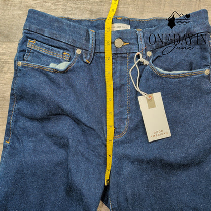Good American Good Waist Skinny High Rise Jeans Size 10 (6-12)