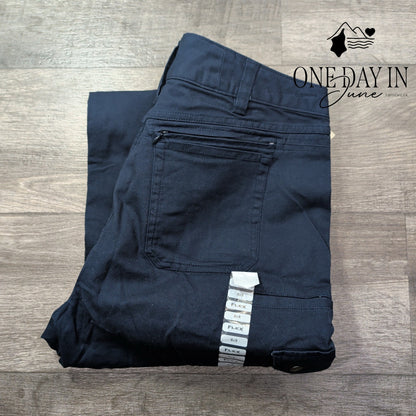 Duluth Trading DuluthFlex Fire Hose Cargo Work Pants Navy NWT Size 16
