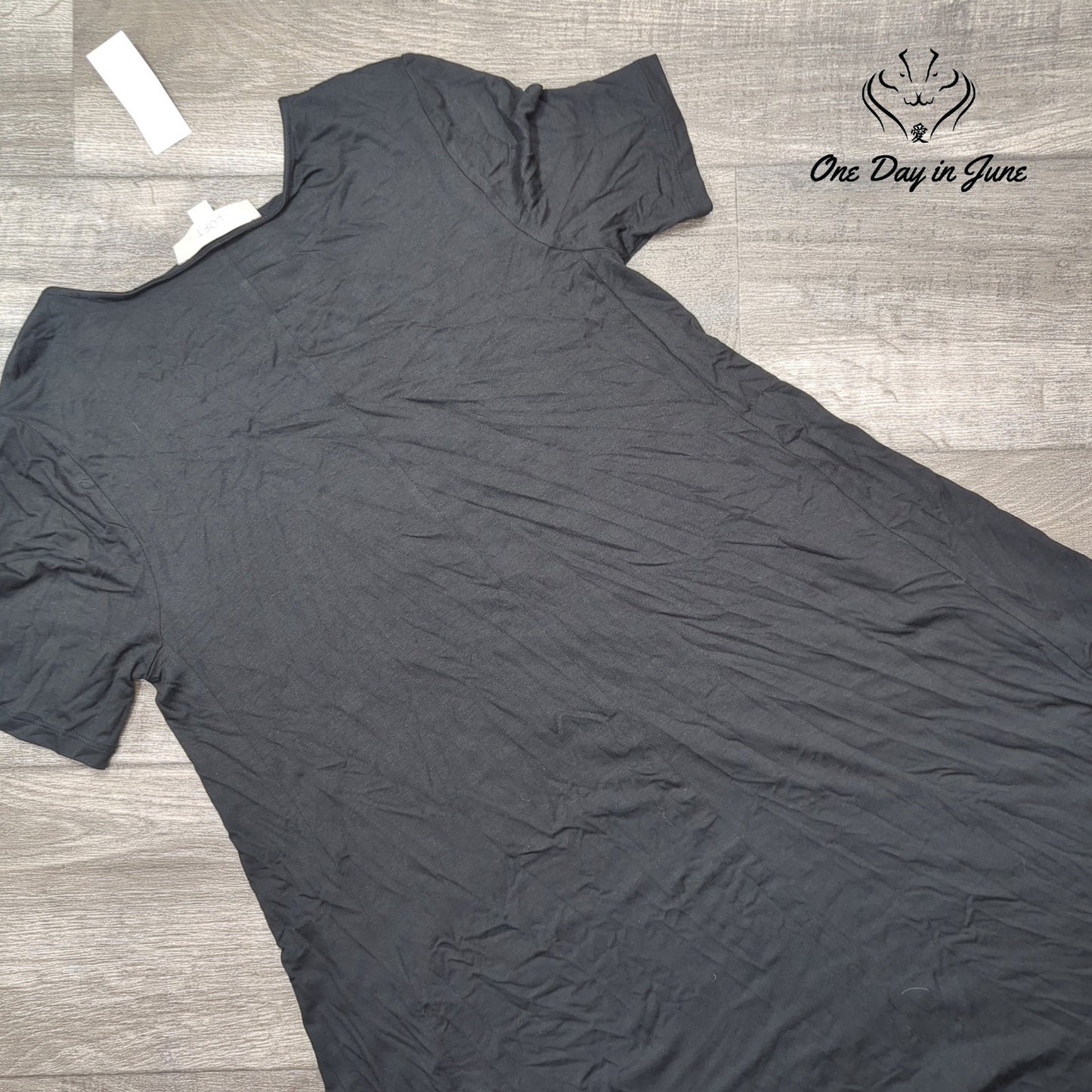 Loft Short Sleeve Shirt Dress Size M