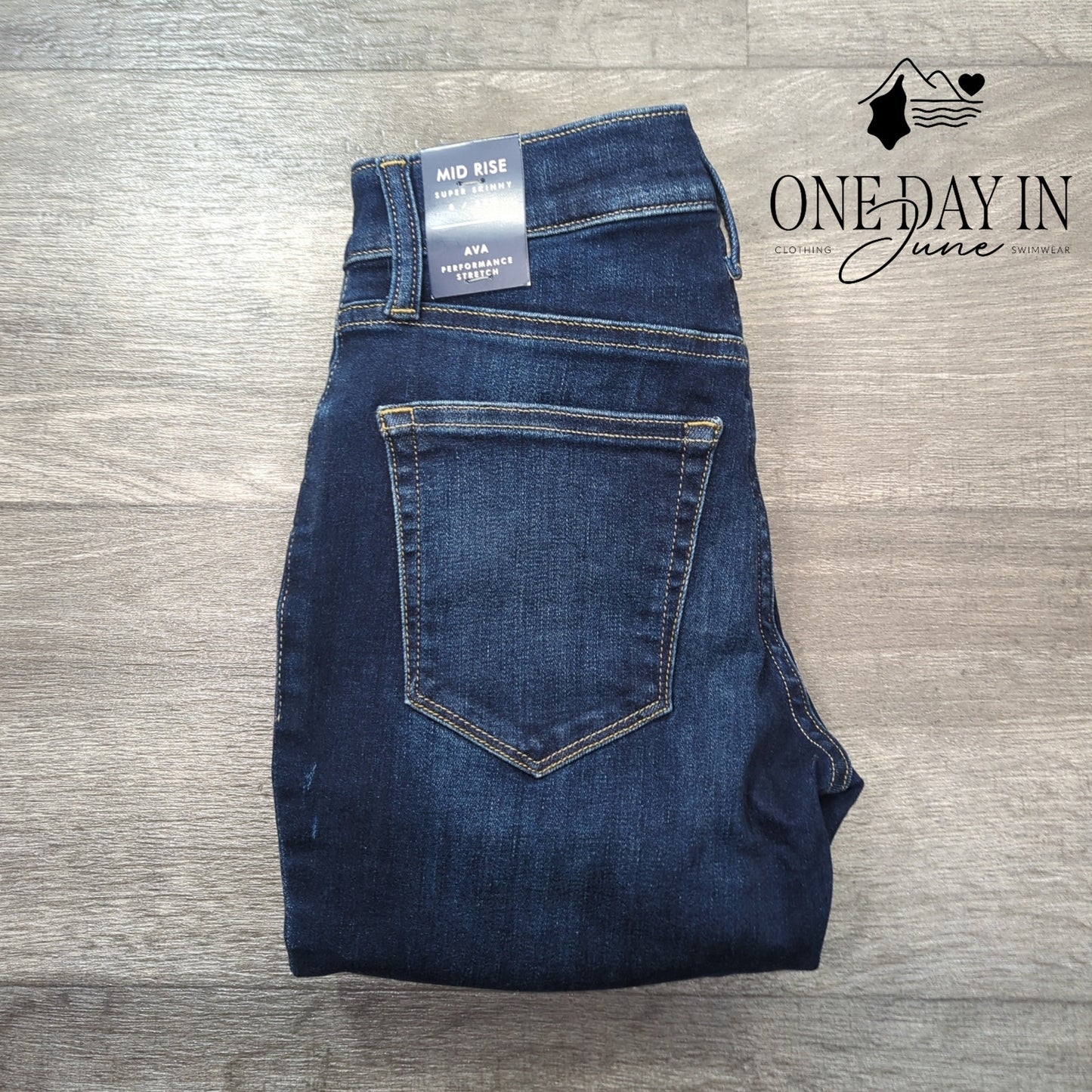 Lucky Brand Ava Mid Rise Skinny Jeans Size 0