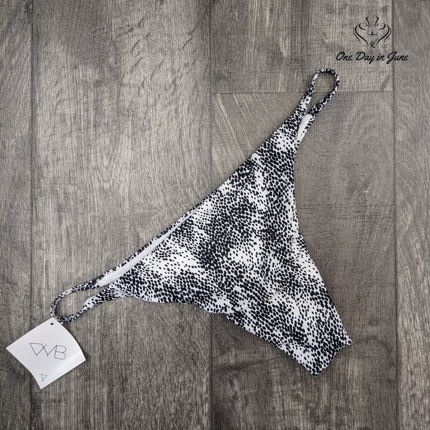 Vicious Young Babes Fixed String Bikini Bottom Swimsuit Size L