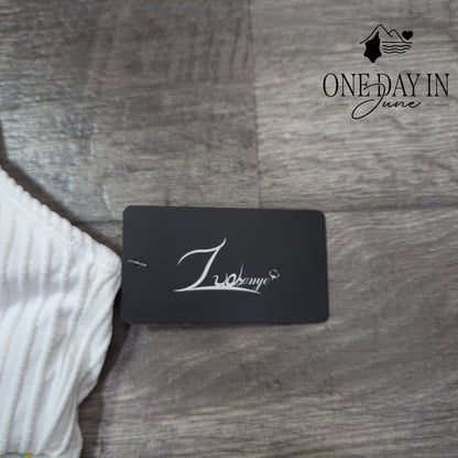 Zuobango Crop Bikini Swimsuit Size S