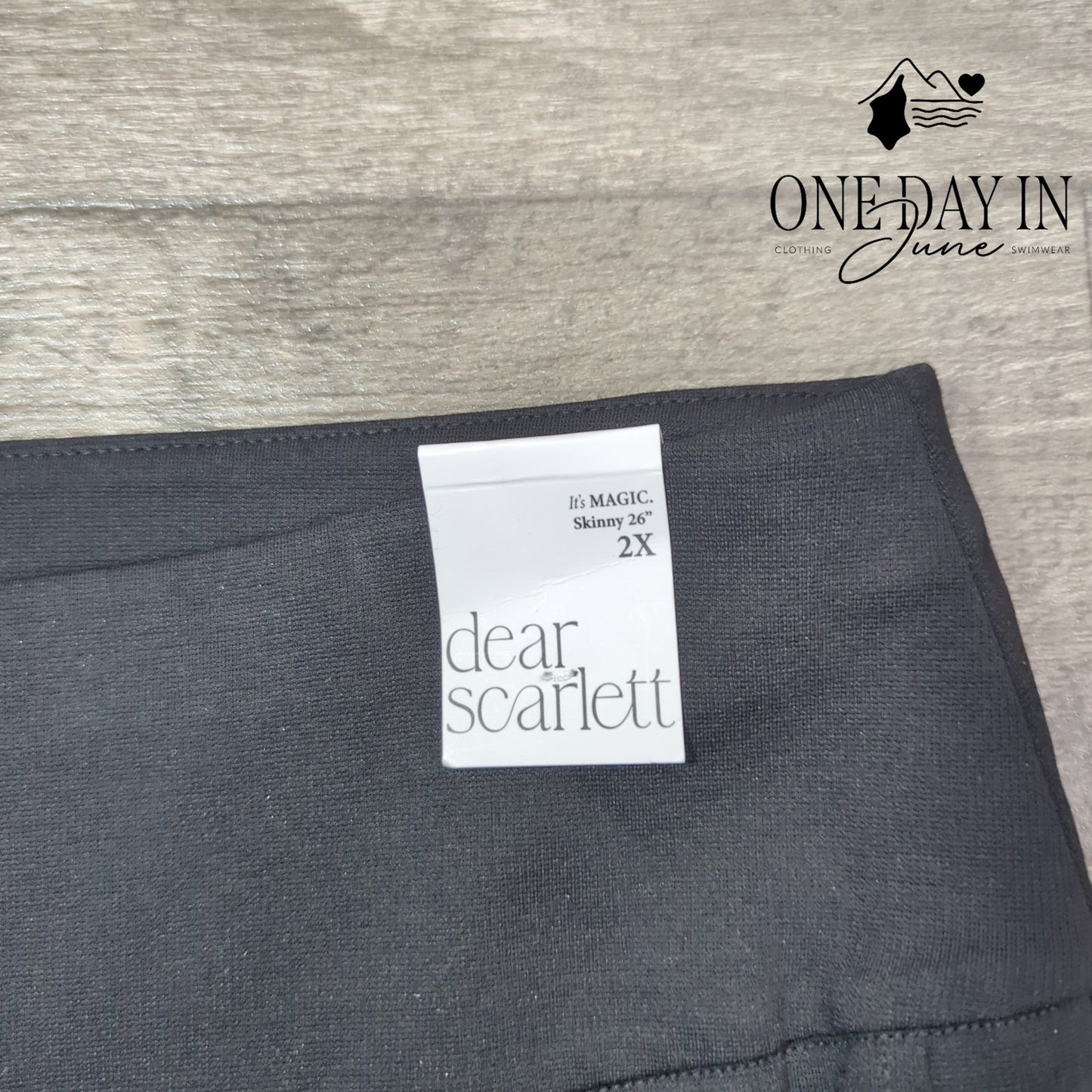 Dear Scarlet Pull On Legging Pants Size 2x