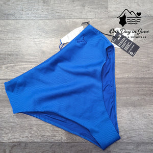 Puma Ribbed High Cut Bikini Bottom Size L