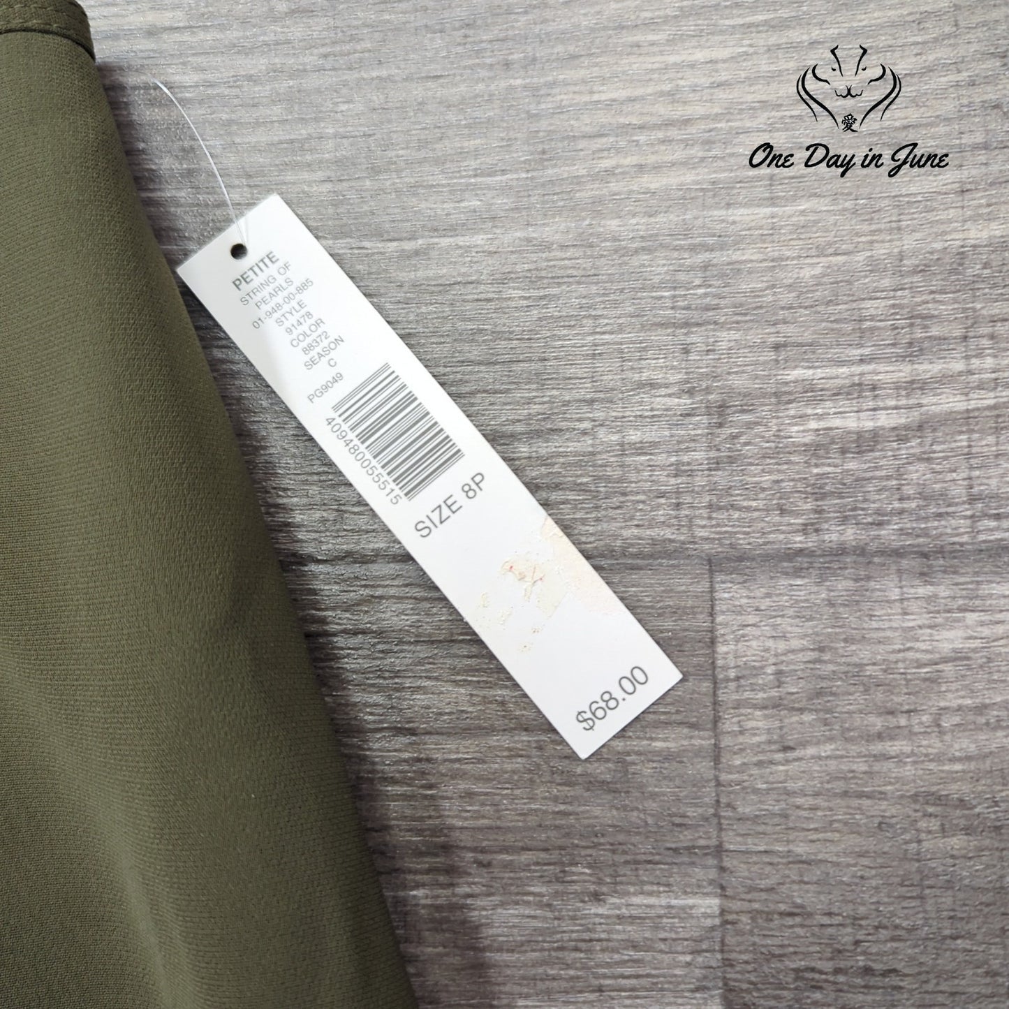 Kate Hill Petite Pencil Skirt Size 8P