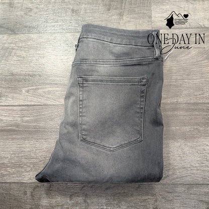 Good American Good Legs High Waist Crop Fary Hem Jeans Size 16