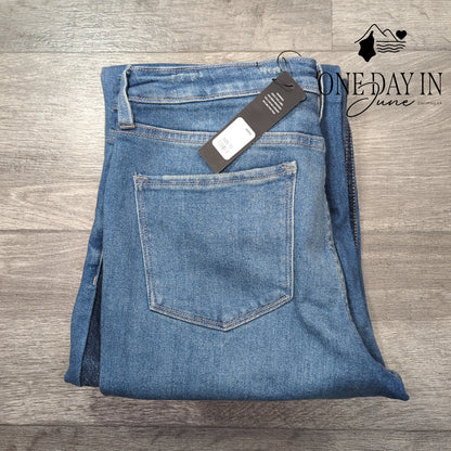 Fashion Nova Juniors I Said So Ripped Straight Leg Jeans Size 13