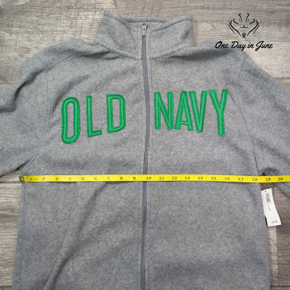 Old Navy Full Zip Fleece Sweatshirt Size M