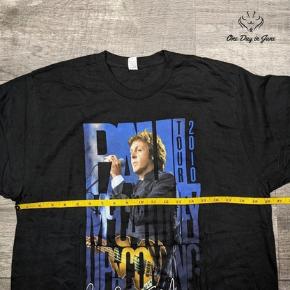 Tultex Paul McCartney Up and Coming Concert T Shirt Size L