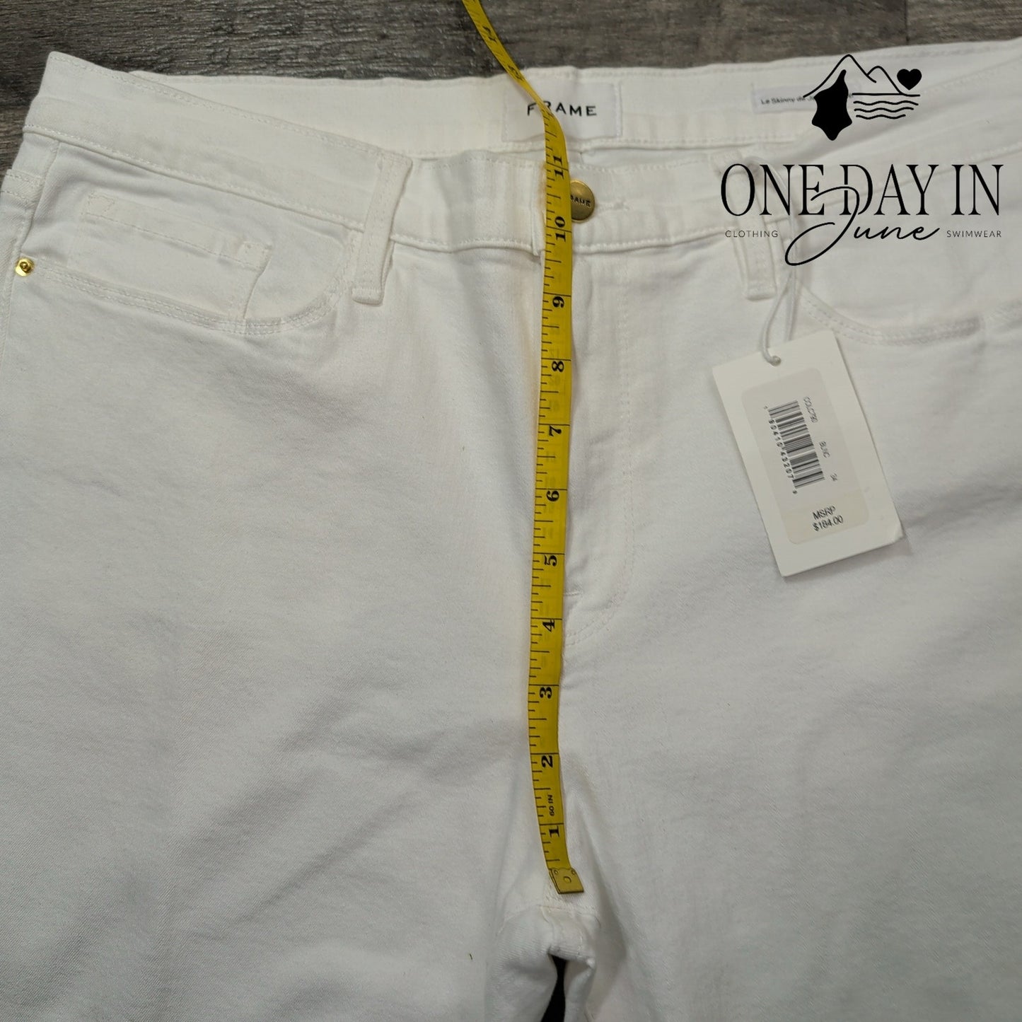 Frame Le Skinny De Jeanne Crop Jeans Size 18 (34)