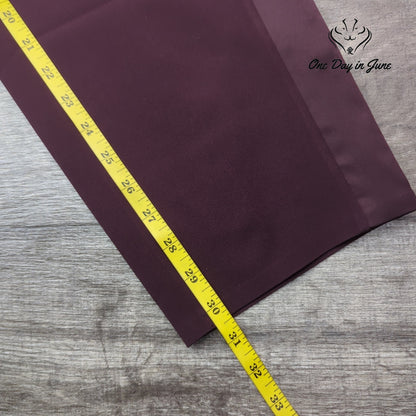 Athleta Endless Satin Side Stripe Pants Plum Burgundy NWT Size 14