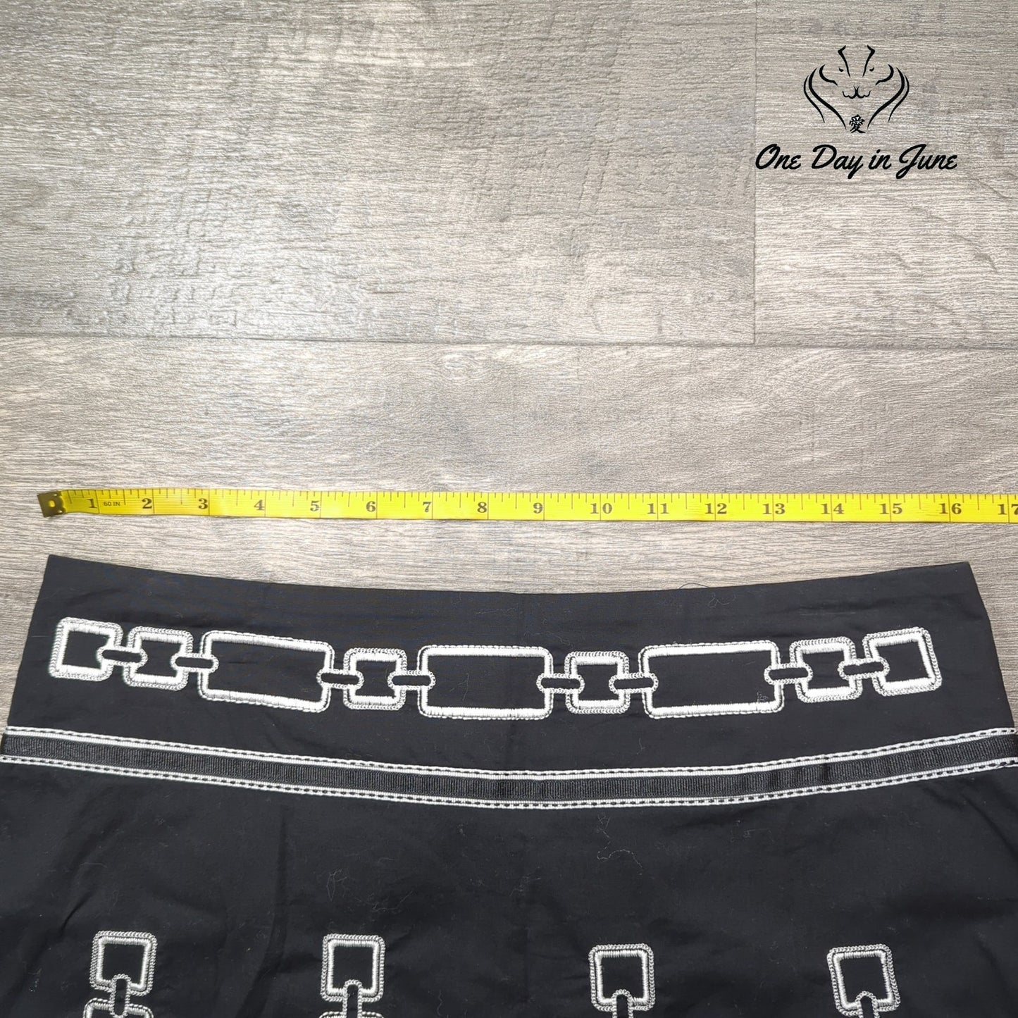 Heart Soul Juniors Embroidered Mini Skirt Size 7