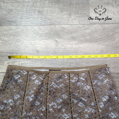 Loft Studio Lace Layered Skirt Size 10