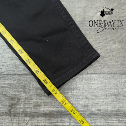 Madewell 10 High Rise Skinny Jeans Black Petite NWT Size 25P (2P)