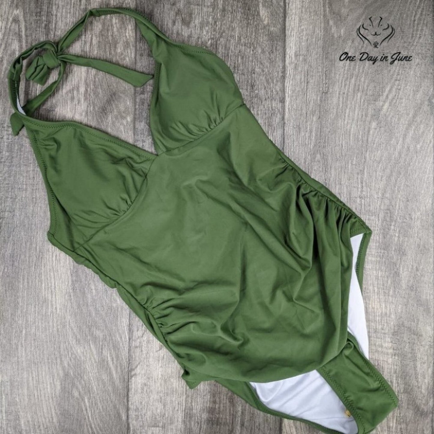 Seaselfie Vintage Halter One-Piece Size M